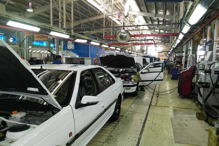 رشد 63 درصد تولید در ایران خودرو فارس